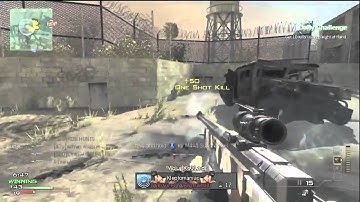 MW3 Kills | Episode 4 | Quad feed with acog sniper!