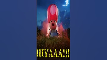 もしもキノピオがガチギレしたらこうなるwwwww#マリオ #toad #shorts