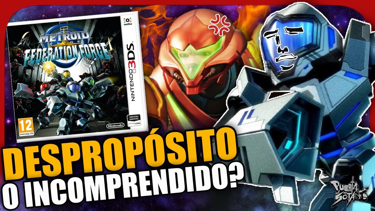 EL MAYOR ERROR de Metroid Prime Federation Force fue EXISTIR! Nintendo NO PUDO HACERLO PEOR