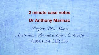 Project Blue Sky (Acts to be read as a whole)