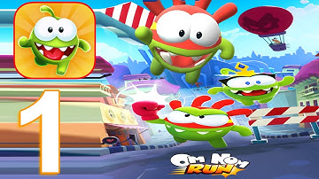 Om Nom Run Gameplay Walkthrough Part 1 (IOS/Android)