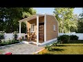 3 x 4 meters small house  tiny house design  12 square meter