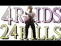 500 hour player gets 24 PMC kills in 4 raids... (SOLO on Customs)