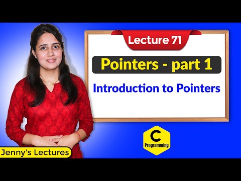 C_71 Pointers in C - part 1| Introduction to pointers in C