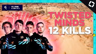 PUBG PEC Spring • Grand Finals - TWISTED MINDS 12 KILLS