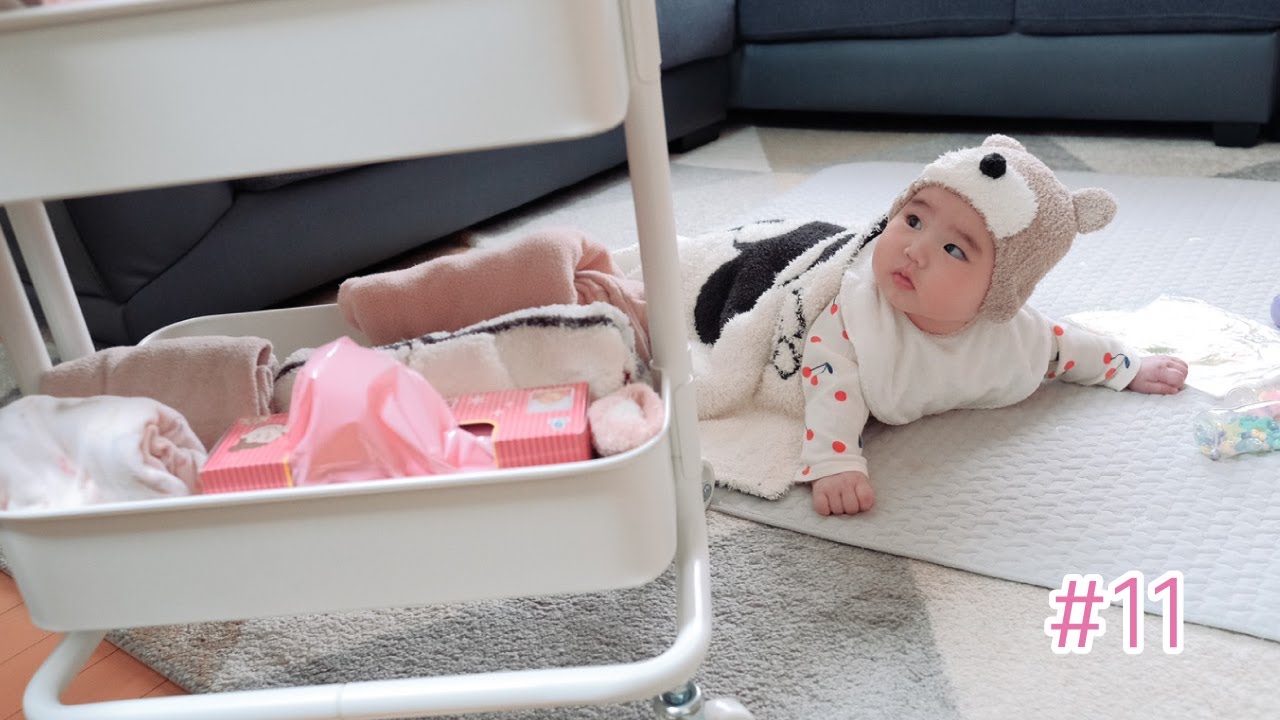 生後5ヶ月赤ちゃんのベビーワゴンの中身をご紹介します Vlog 11 Youtube