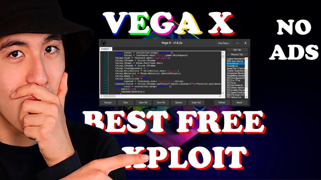 OP] Vega X, Free ROBLOX Script Executor / Exploit, Level 8