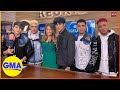 CNCO Hanging Out at Good Morning America