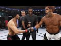 Bruce Lee vs. Chewbacca (EA sports UFC 2)