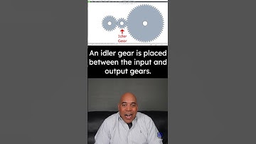 Engineering 101 - What is an Idler Gear? #mechanicalengineering #gears