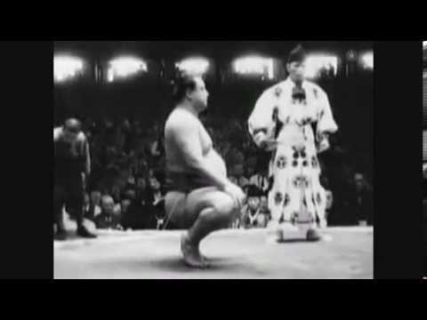 Futabayama Vs Terukuni Natsu 1943 双葉山 対 照國 Youtube