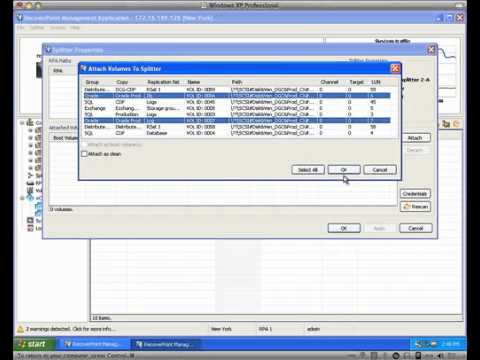 EMC RecoverPoint Walkthrough and Demonstration