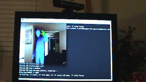 OpenKinect Demo - How the Kinect sees in 3D