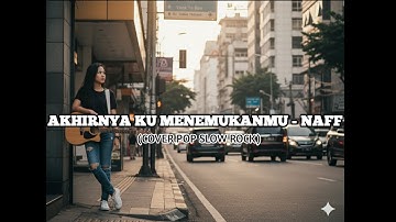 AKHIRNYA KU MENEMUKANMU - NAFF | COVER AI (LIRIK VIDEO)