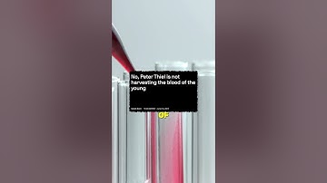 Peter Thiel Wants Young Peoples Blood?🩸