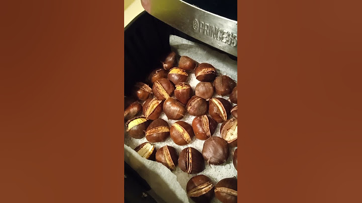 Come cuocere le castagne nella friggitrice ad aria
