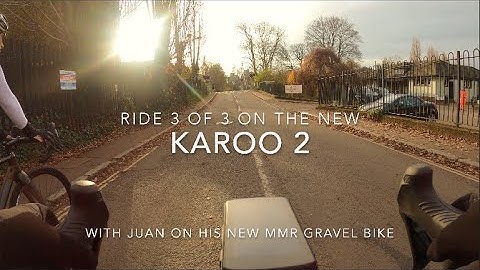 Hammerhead Karoo 2 ride 3 of 3: Di2 enabled and riding with Juan on new MMR gravel bike