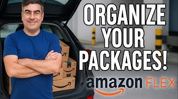 How to Organise Your Packages Like a Pro 🚗 | Amazon Flex Tip #1 to Finish Faster!