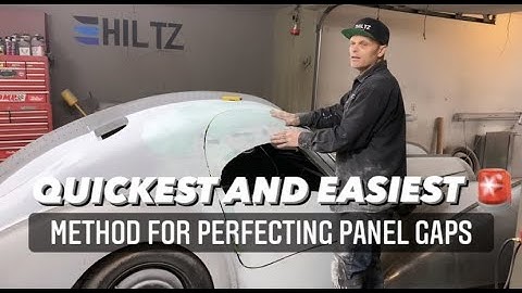 HOW TO GET PERFECT PANEL GAPS - QUICKEST & EASIEST METHOD 🚨