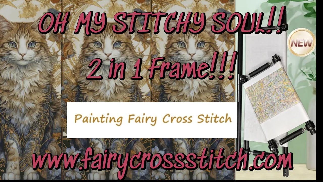 Фея живописи! #феяживописи #вышивкакрестом #pointdecroix #flosstube #вышивка #распаковка