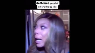 deftones on shuffle be like Resimi