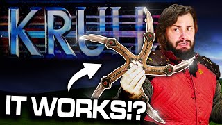 BEST Throwing Glaive?! REAL Krull glaive WORKS!