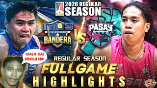 MATINDI! 1ST QTR. PA LANG WALA NA FINISH NA??? IMUS VS PASAY FULL GAME HIGHLIGHTS | MPBL 2026 Season