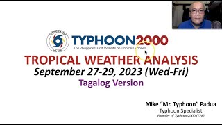Sept 27-29, 2023 Update: Bagong LPA 93W Malapit Sa Guam Posibleng Magbanta Sa Pinas.