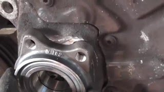 wymiana łożyska przedniego audi a4 b6