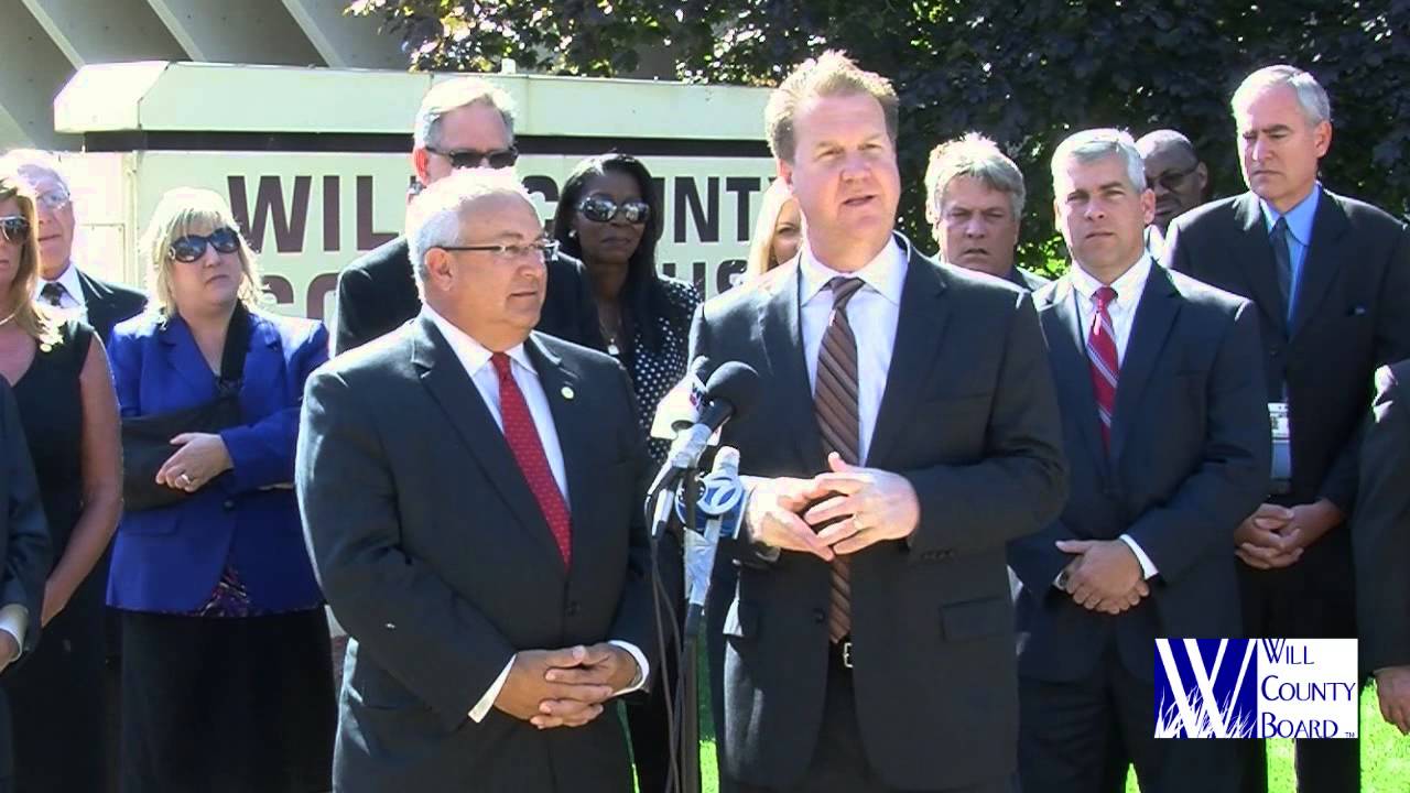 Will County and City of Joliet Press Conference - August 21, 2015