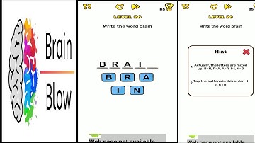 Brain Blow Level 26 Solution