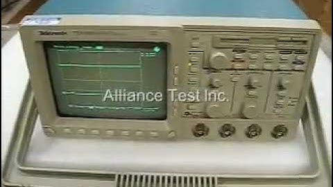 TDS460A, Tektronix Opt 05/1F $1,100 from Alliance Test!