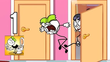 Stick Troll: DOP Puzzle - Gameplay Walkhtrough All Levels 1-50  Part 1