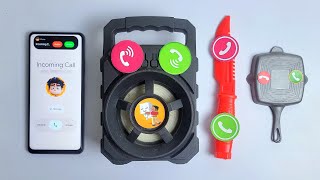 Inoi A75E Vs Mini Speaker Vs Knife Vs Mini Pan Incoming Call