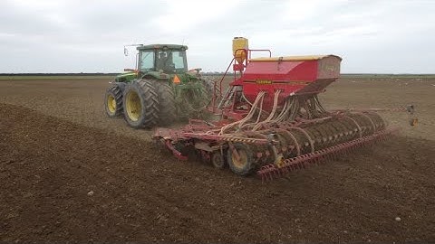 Vaderstad Rapid A 600S | John Deere 8120