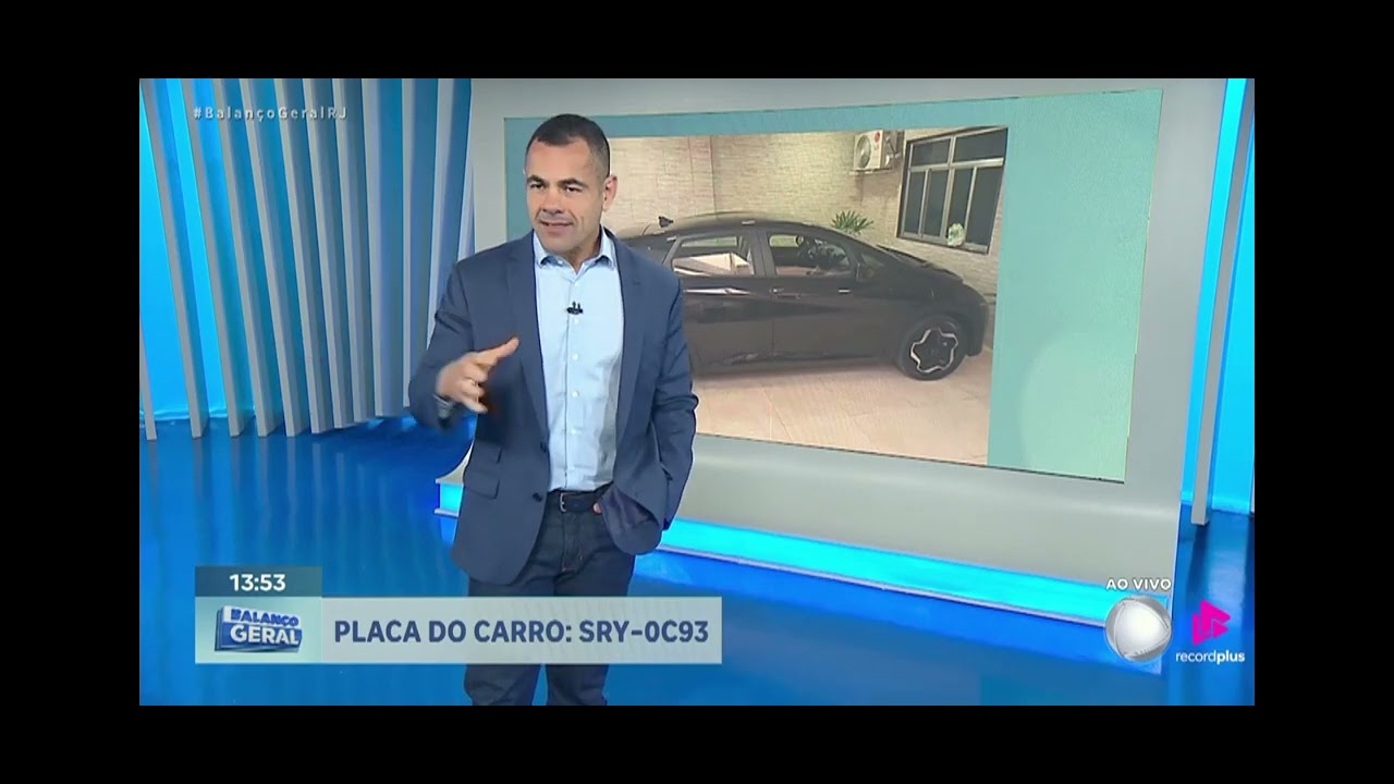 BALANÇO GERAL RJ TINO JR PEDINDO AO DOCA DA PENHA PRA DEVOLVER CARRO ...