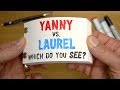 Yanny vs laurel flipbook  which do you see