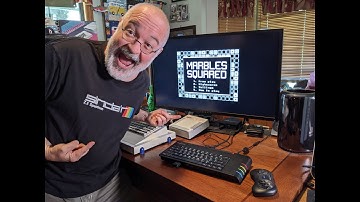 Marbles Squared - Sinclair ZX Spectrum Next Game - 8bit Retrogaming Retro Computer Video Game