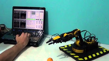 Brazo Robot: Arduino+Labview