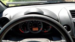 How to reset a maintenance light on a 2010 Toyota RAV4