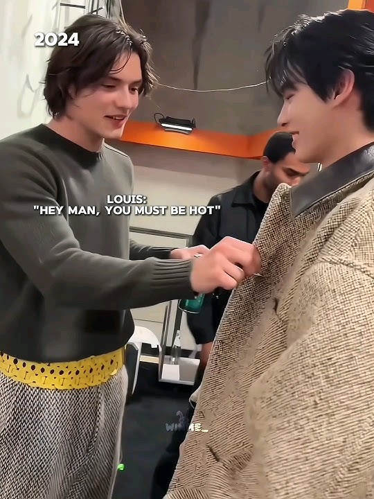 Win often wears thick and layered clothes😂 #winmetawin #songkang #louispartridge #PradaSS25 #shorts