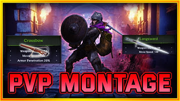 Solo Fighter PvP Montage l Longsword + Crossbow l Dark and Darker