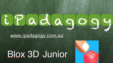iPadagogy - App Review - Blox 3D Junior Video Tutorial
