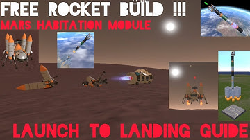 Ellipse Rocket Simulator # FREE Mars Habitation Module Launch, Mars Landing Guide