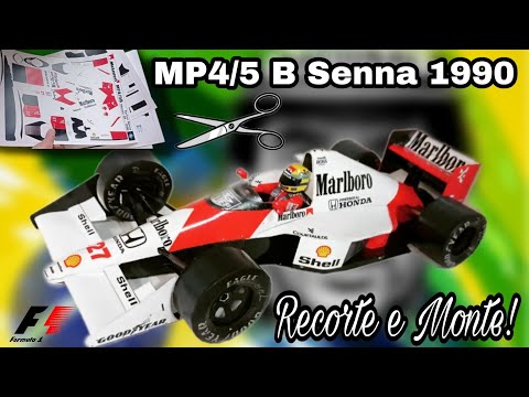Tutoriando - McLaren MP4/5B Ayrton Senna - passo a passo por Dariu Balcker