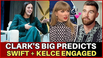 Top Live :  Caitlin Clark Predicts Taylor Swift & Travis Kelce’s Engagement .