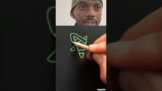 how to draw a 3d star