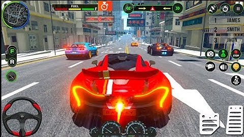 Impossible Car Racing Simulator 2025 - NEW Sport Car Stunts Driving 3D - Android GamePlay