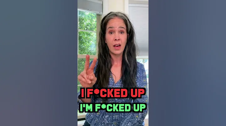 I F*ed up vs. I'm F*ed up | VERY DIFFERENT MEANING...
