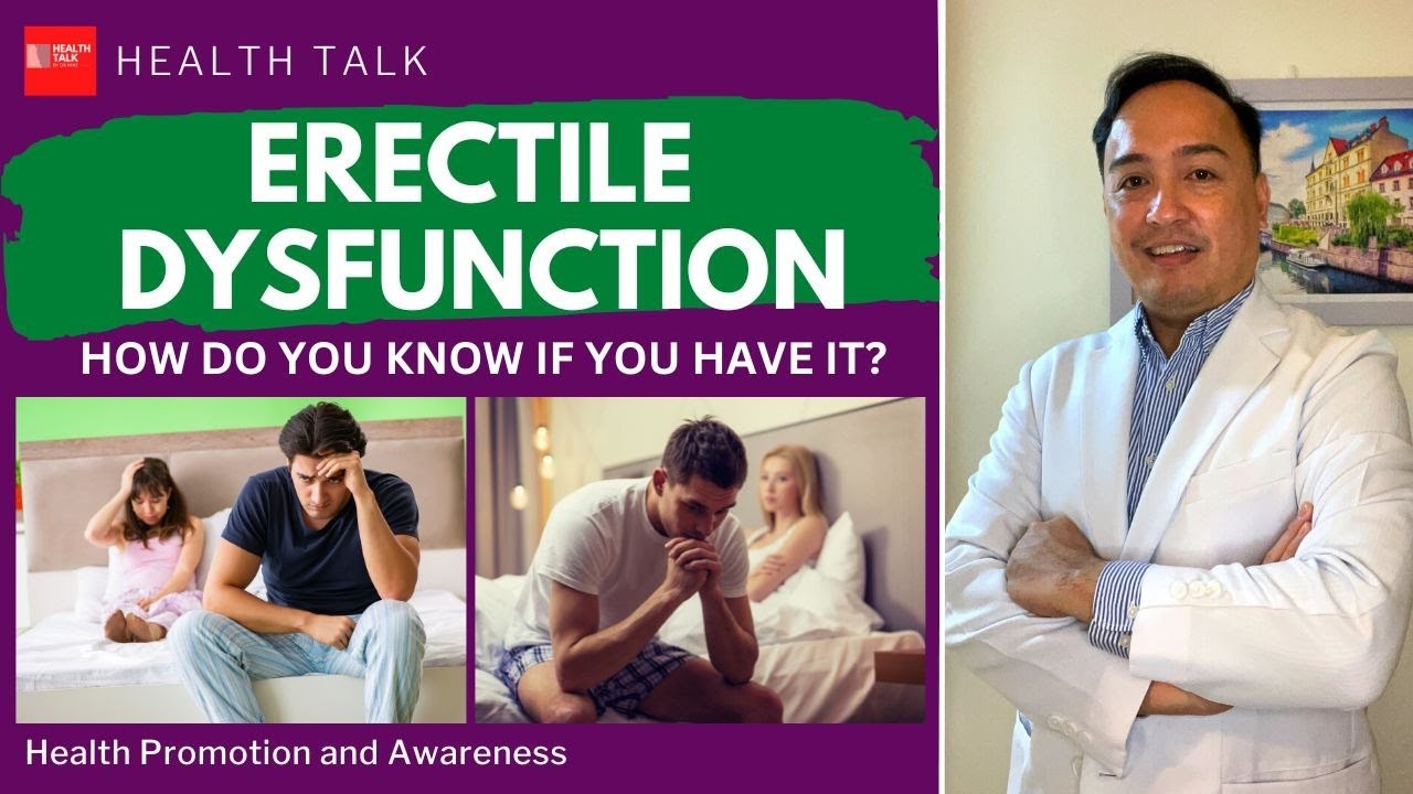 How do you know if you have a Erectile dysfunction? - YouTube